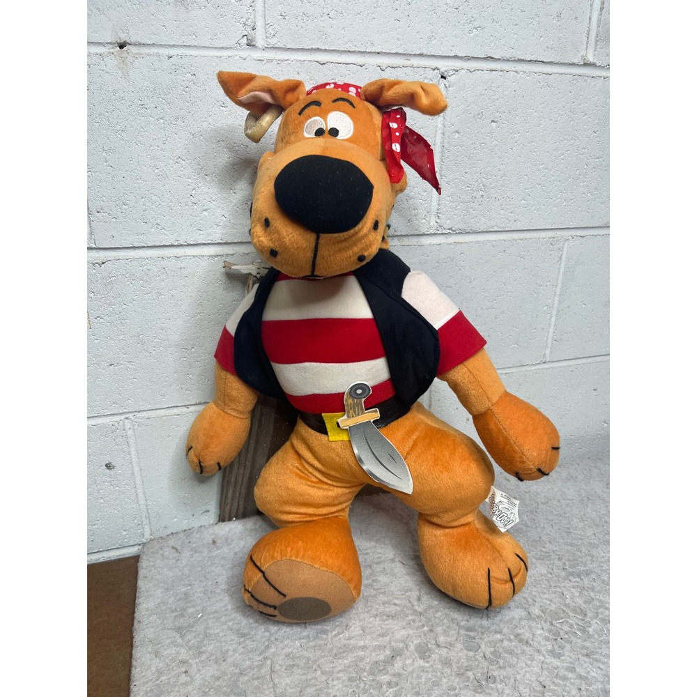 Scooby-Doo Pirate Plush Toy Factory 22 Inch Stuffed Animal‎ Hanna-Barbera Pirate